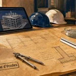 Bureau d'étude Orléans : plan, boussole et maquette BIM pour sécuriser les projets immobiliers