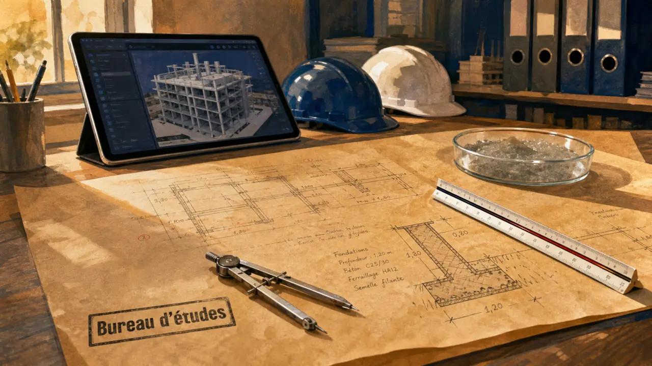 Bureau d'étude Orléans : plan, boussole et maquette BIM pour sécuriser les projets immobiliers