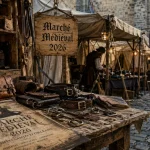 Marché médiéval Orléans 2026 au Campo Santo, artisans et échoppes médiévales