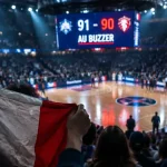 Les Bleus arrachent la victoire au buzzer à CO’Met face à la Serbie