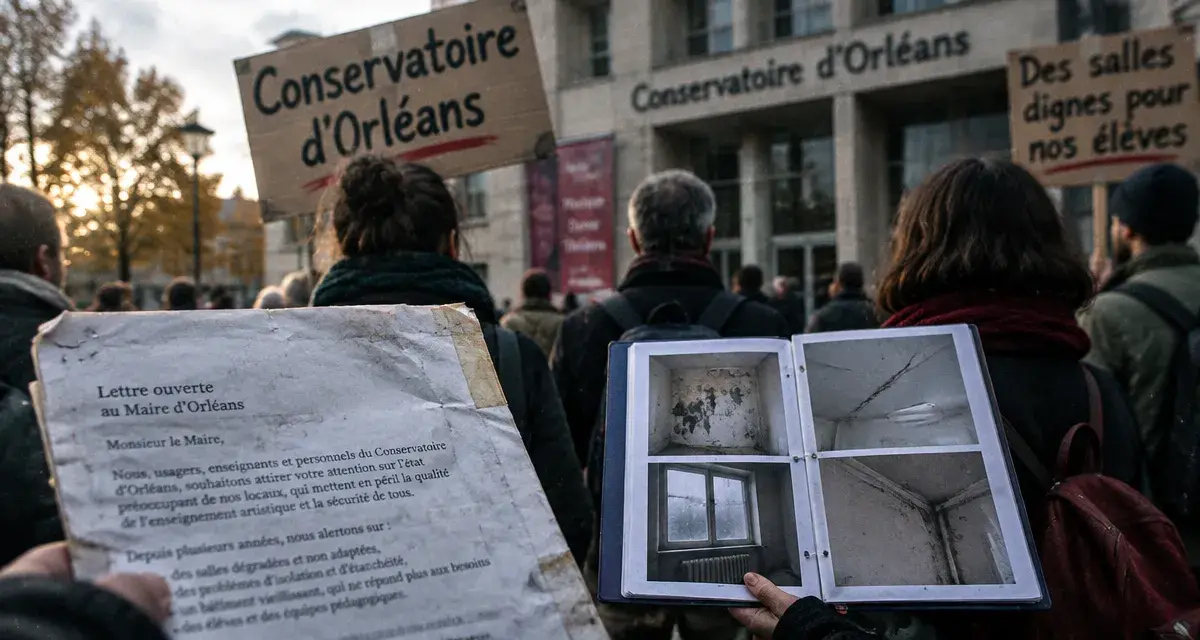 Au conservatoire d’Orléans, enseignants et élèves maintiennent leur mobilisation