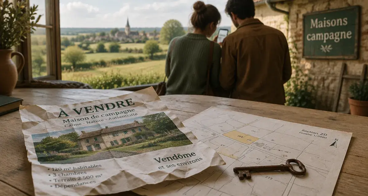 Immobilier : la campagne vendômoise attire des acheteurs travaillant dans le Loiret