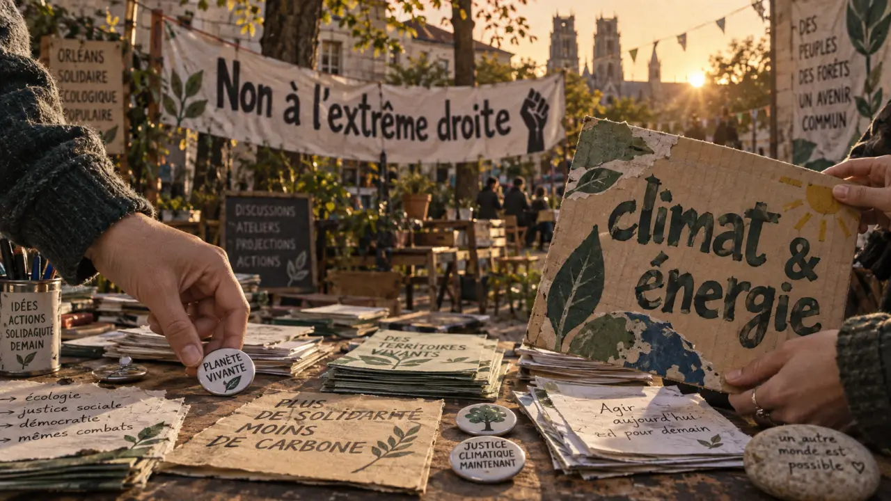 À Orléans, les Écologistes annoncent des mobilisations contre l’extrême droite