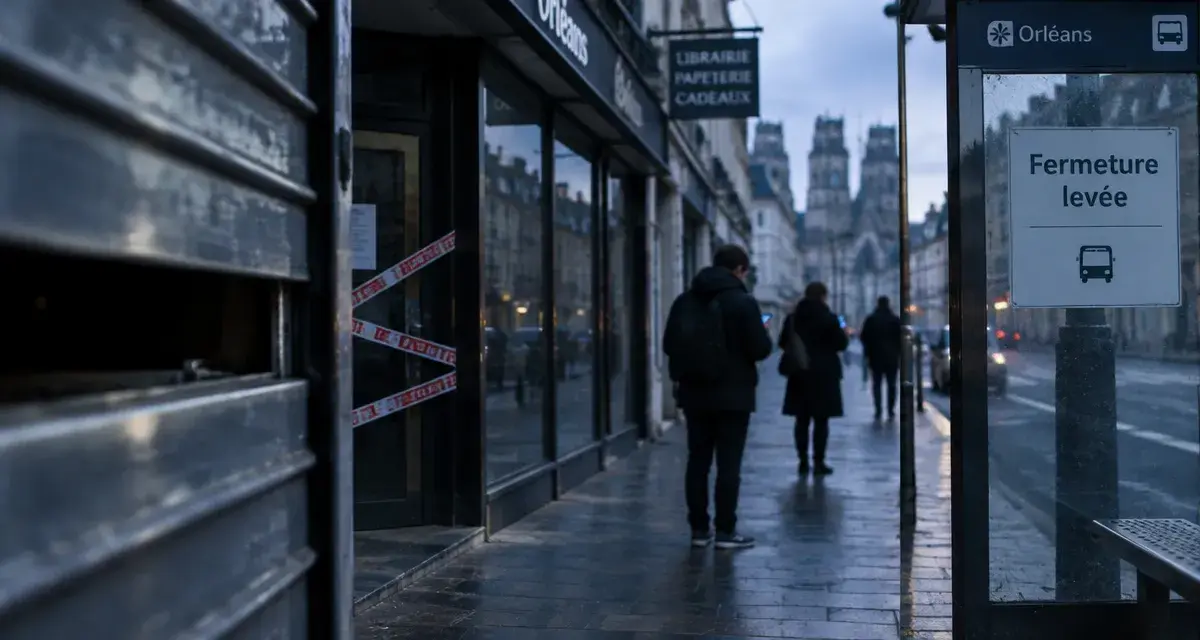 À Orléans, la fermeture exceptionnelle des commerces levée dimanche