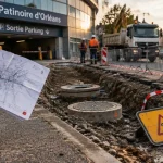 Orléans : la sortie du parking de la patinoire refaite dès le 2 novembre