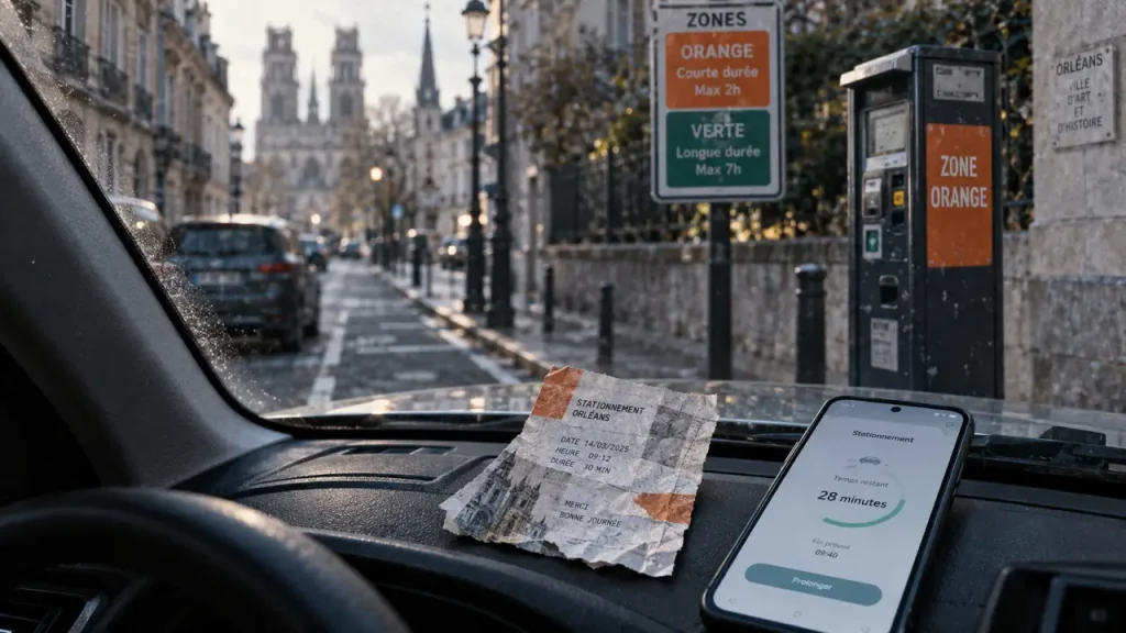 Parking gratuit à Orléans : où le trouver et comment éviter le FPS