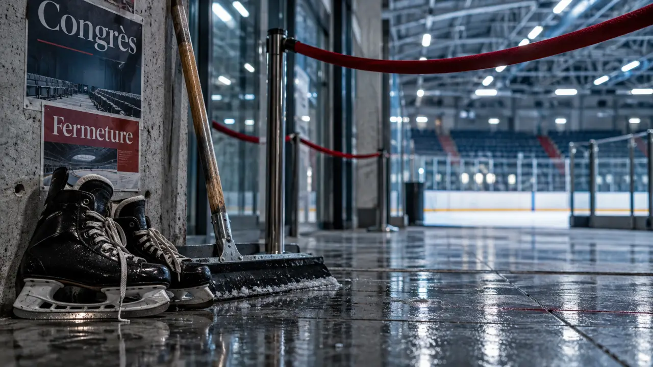 La patinoire du Baron fermée ce week-end, les Renards joueront à Courbevoie