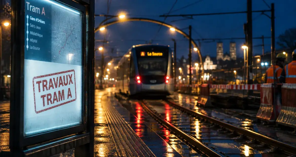 Tramway à Orléans : les perturbations prévues sur les lignes A et B