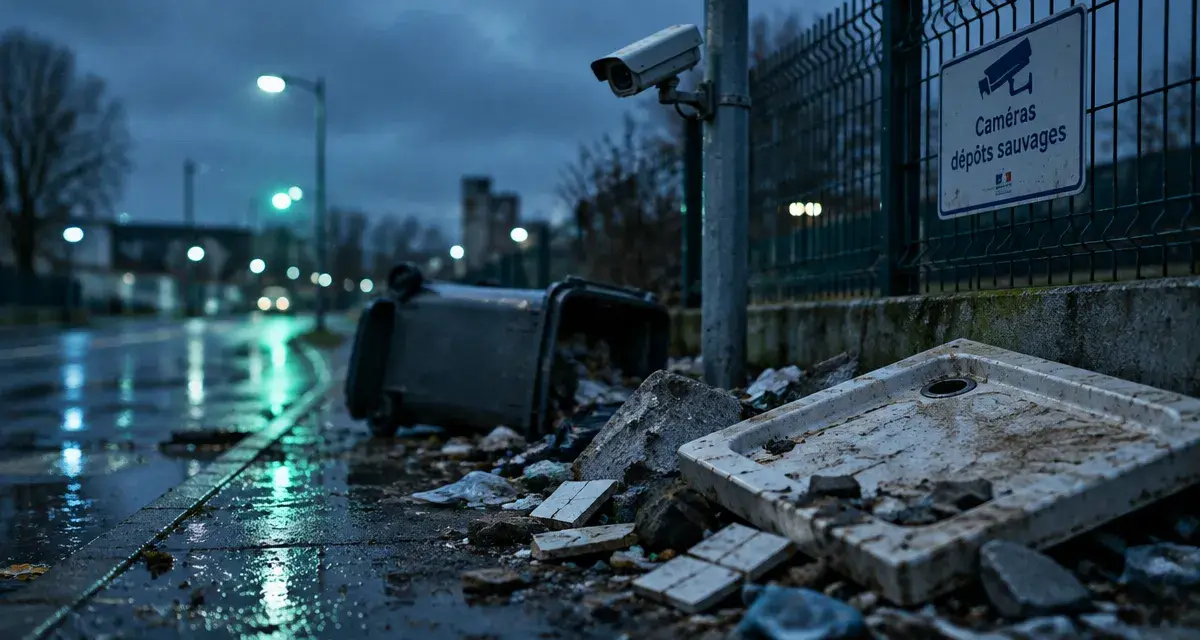Saran : des caméras pour lutter contre les dépôts sauvages de déchets
