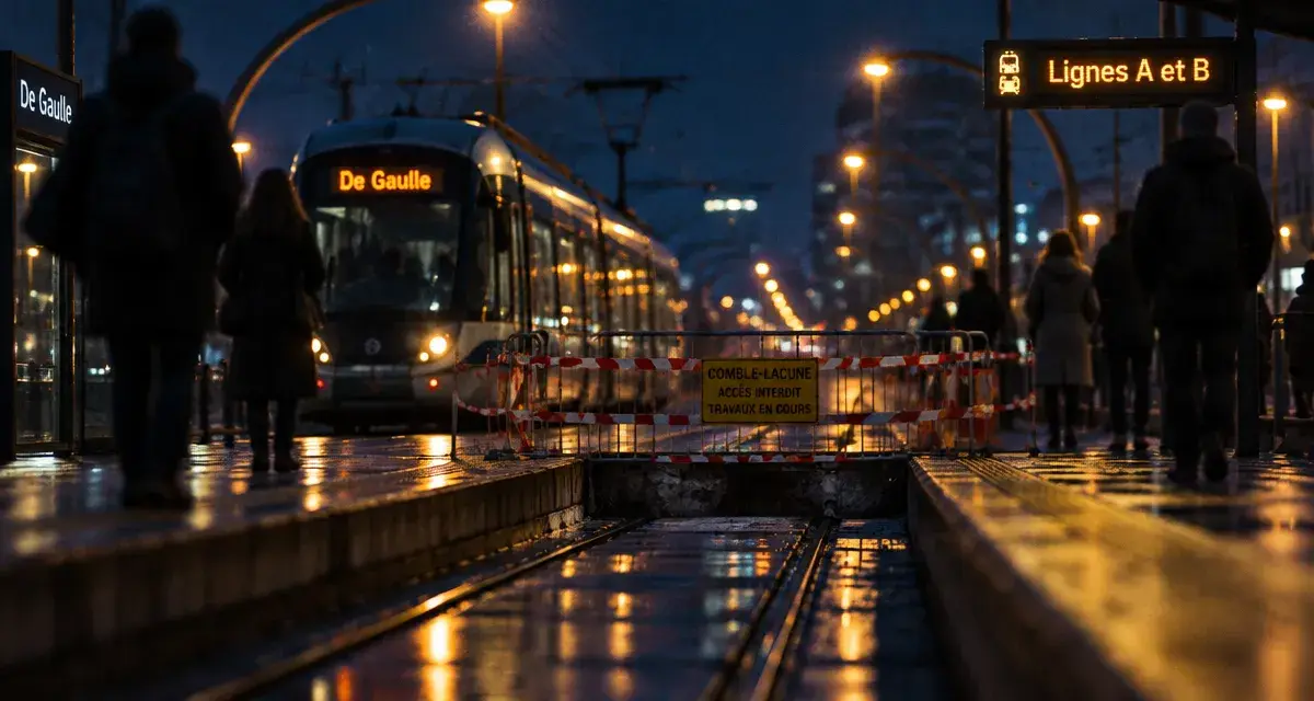 Tramway à Orléans : perturbations nocturnes sur les lignes A et B